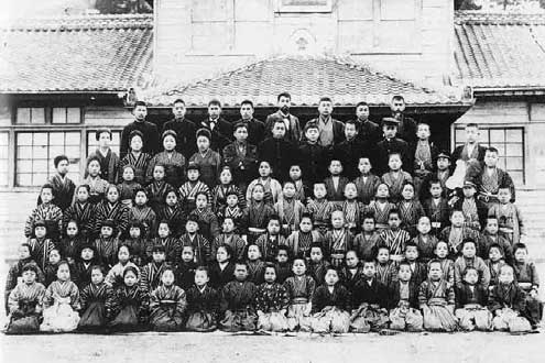 明治時代の小学校