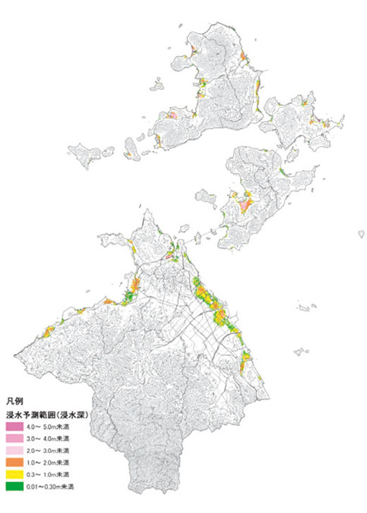 防災マップ（津波）