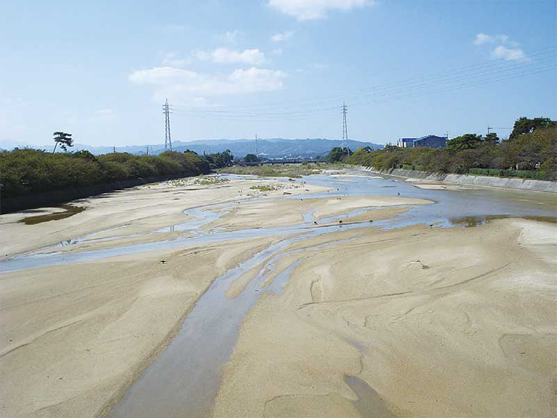 今の蒼社川