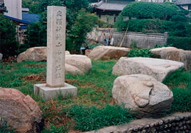 国分寺の塔跡