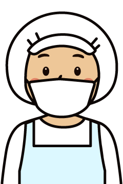 給食調理場の人