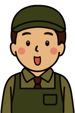 お店の人
