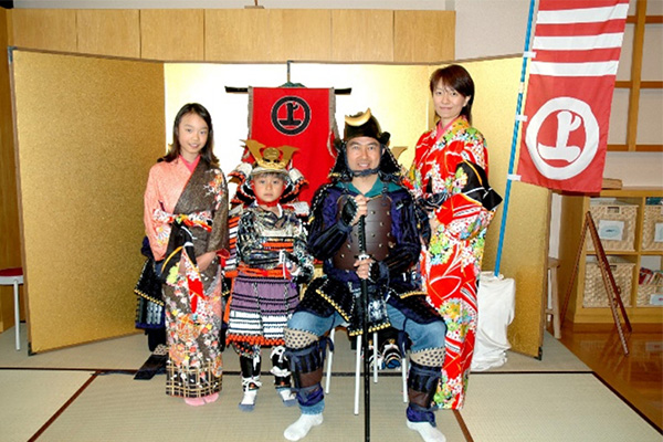 甲冑着付体験